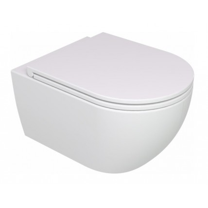 Підвісний унітаз GSG LIKE 52,5 см Smart Clean white glossy (LKWCSO000)