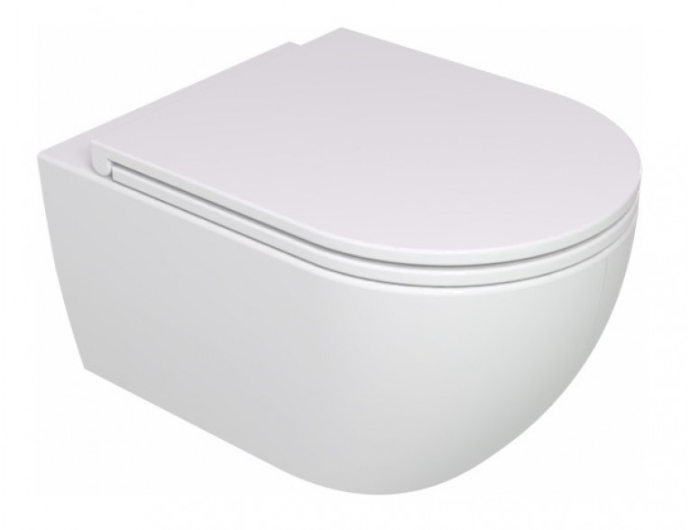 Підвісний унітаз GSG LIKE 52,5 см Smart Clean white glossy (LKWCSO000)