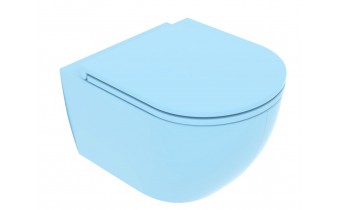 Підвісний унітаз GSG LIKE XXS 48,5 см Smart Clean matt Sky (LKWCSOXXS023)