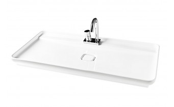 Умивальник на стільницю ArtCeram Oneshot naked system, white (NAL0010100) Умивальник на стільницю ArtCeram Oneshot naked system, white (NAL0010100)