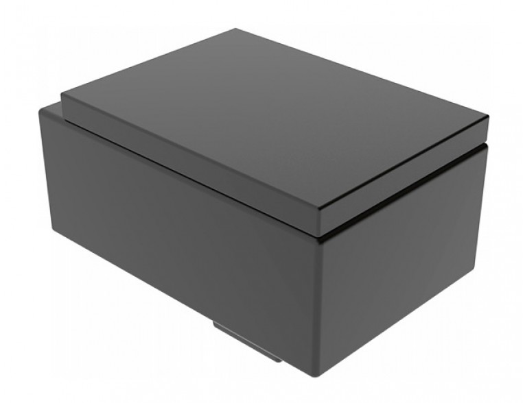 Підвісний унітаз GSG OZ 53 см matt Black (OZWCSO003)
