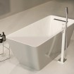 Окремостояча ванна Omnires Parma M+ 159x71 см, чорно-біла глянцева (PARMAWWBCP) Окремостояча ванна Omnires Parma M+ 159x71 см, чорно-біла глянцева (PARMAWWBCP)