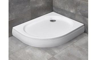 Душовий піддон асиметричний Radaway Patmos E 120x90x16 см, Правий, білий (4P91217-03R)