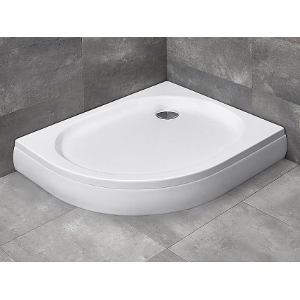 Душовий піддон асиметричний Radaway Patmos E 120x90x16 см, Правий, білий (4P91217-03R)