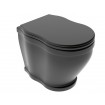 Підвісний унітаз GSG TIME 54 см matt Black (TIWC01003)