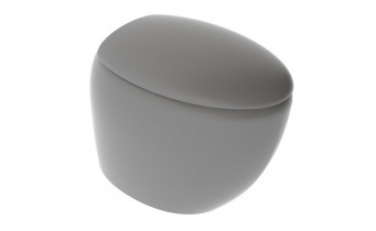 Підлоговий унітаз GSG TOUCH 55 см Smart Clean matt Cement (TOWC01SC020)