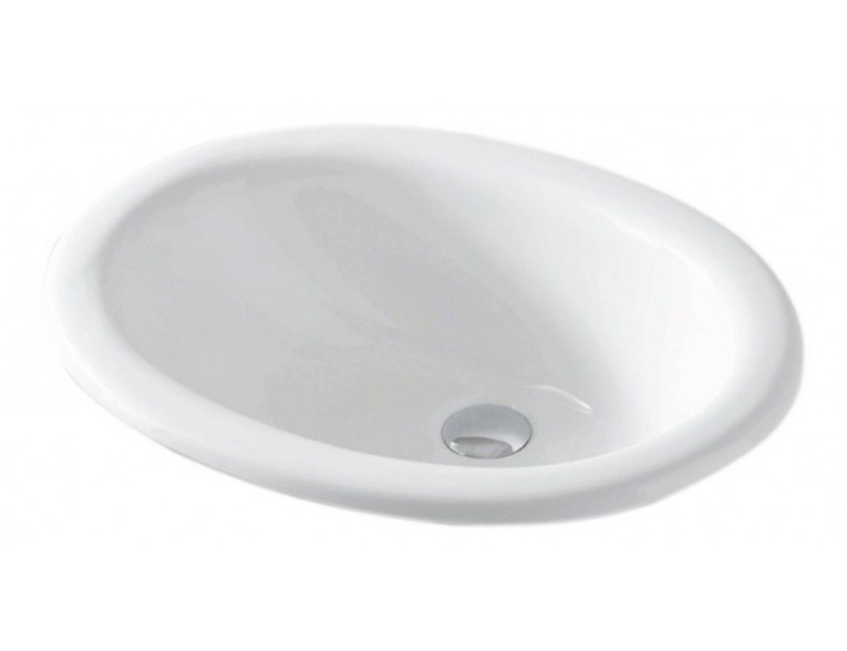 Врізний умивальник ArtCeram Venere, white (VNL0010100)