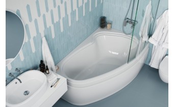 Ванна акрилова Vagnerplast Avona 150x90 см R, Правостороння (VPBA159AVO3PX-01)