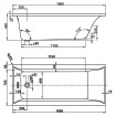 Ванна акрилова Vagnerplast Veronela 160x70 см (VPBA167VEA2X-01) Ванна акрилова Vagnerplast Veronela 160x70 см (VPBA167VEA2X-01)