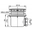 Сифон для піддону Ravak Standard (X01314) Сифон для піддону Ravak Standard (X01314)
