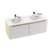 Подвійний умивальник Ravak Classic 1300 з отвором (XJD01113000) Подвійний умивальник Ravak Classic 1300 з отвором (XJD01113000)