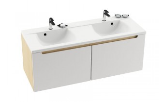 Подвійний умивальник Ravak Classic 1300 з отвором (XJD01113000)