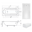 Ванна акрилова Besco Bona 170x70, пряма (WAB-170-PK) Ванна акрилова Besco Bona 170x70, пряма (WAB-170-PK)