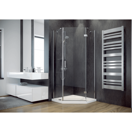 Душова кабіна Besco Viva 90x90x195 R, прозоре скло (V5P-90-195-C)