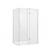 Душова кабіна Besco Pixa 120x80x195 R, прозоре скло (PPP-128-195C)