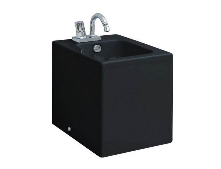 Підлогове біде ArtСeram Block, glossy black (BKB0020300)