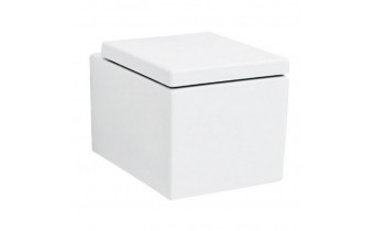 Підвісний унітаз ArtCeram Block, matt white (BKV0010500) Підвісний унітаз ArtCeram Block, matt white (BKV0010500)