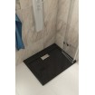 Душовий піддон Polimat Comfort 90x90 чорний (00830)