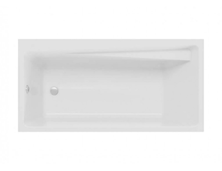 Ванна акрилова Polimat Elza 160x75 + ніжки (00024)