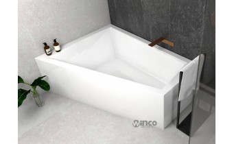 Ванна акрилова для двох осіб Besco Intima Duo 180x125 L, Лівостороння, асиметрична з білою панеллю + посилені ніжки + сифон (система зливу) (WAID-180-NL-WH-SF) Ванна акрилова для двох осіб Besco Intima Duo 180x125 L, Лівостороння, асиметрична з білою панеллю + посилені ніжки + сифон (система зливу) (WAID-180-NL-WH-SF)