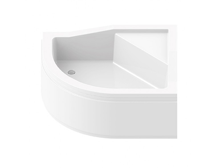 Душовий піддон NEW TRENDY MAXIMA з високим сидінням R 100x80x38,5 см (B-0368)
