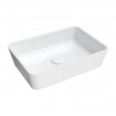 Умивальник на стільницю Omnires Parma M+ 50x35 см, білий глянцевий (PARMAUNBP)