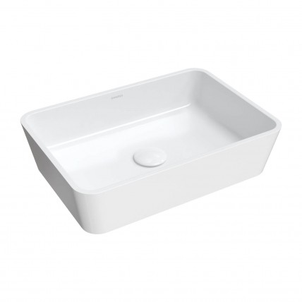 Умивальник на стільницю Omnires Parma M+ 50x35 см, білий глянцевий (PARMAUNBP)