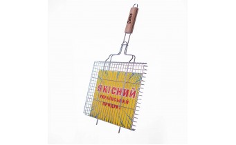 Решітка для гриля BBQ Winco 400x300x30 мм, велика плоска XL (GP-XL-40030030-5)