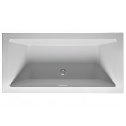 Акрилова ванна Riho Rethink Cubic 190x80, пряма з сифоном click / clack (BR10005) Акрилова ванна Riho Rethink Cubic 190x80, пряма з сифоном click / clack (BR10005)