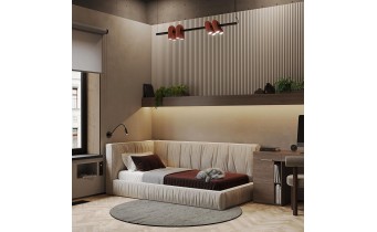Дитяче ліжко WoodSoft Pula 90x200, з ортопедичною основою (P9-200-ORO) Дитяче ліжко WoodSoft Pula 90x200, з ортопедичною основою (P9-200-ORO)