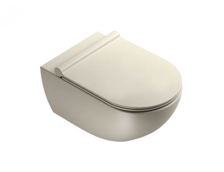 Підвісний унітаз Catalano Colori Sfera 54 NewFlush Grigio сатин (1VSF54RGS)