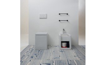 Підлогове біде GSG BOX 53 см white matt (BXBI01001)