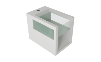 Підлогове біде GSG GLASS 53 см white matt (GLBI010010) Підлогове біде GSG GLASS 53 см white matt (GLBI010010)