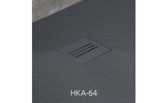 Душовий піддон, камяний Radaway Kyntos F 120x70 см, антрацит (HKF12070-64)