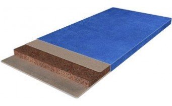 Матрац Herbalis Kids Cocos Comfort Blue 60x120 см (2004100601202)