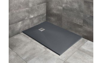 Душовий піддон, камяний Radaway Kyntos F 120x70 см, антрацит (HKF12070-64)