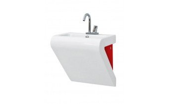 Підвісний умивальник ArtCeram La Fontana, red white (LFL0020151) Підвісний умивальник ArtCeram La Fontana, red white (LFL0020151)