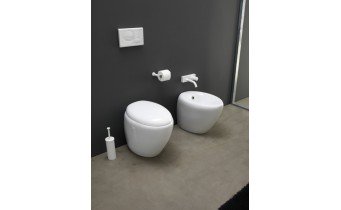 Підлоговий унітаз GSG TOUCH 55 см Smart Clean matt Cement (TOWC01SC020)
