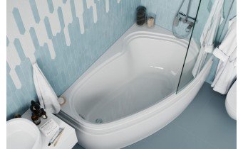 Ванна акрилова Vagnerplast Avona 150x90 см R, Правостороння (VPBA159AVO3PX-01)