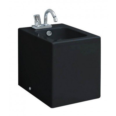 Підлогове біде ArtСeram Block, glossy black (BKB0020300) Підлогове біде ArtСeram Block, glossy black (BKB0020300)