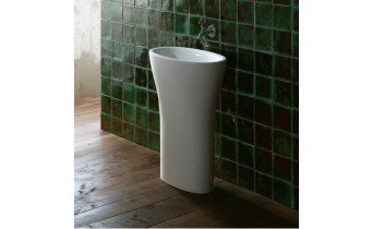 Умивальник окремостоячий Catalano Muse Freestanding, з зливом в стіну (1FRMU00)