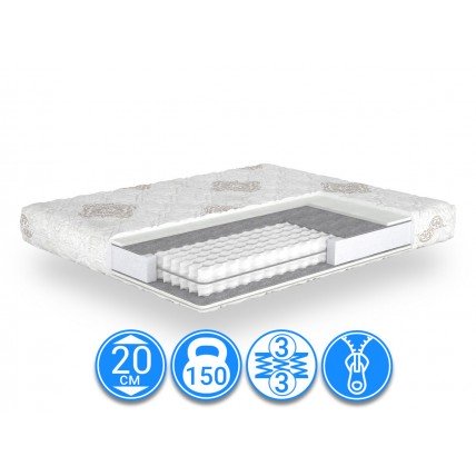 Матрац MatroLuxe Latte Soft Plus / Латте Софт Плюс (серія Coffe Soft Plus) 120x200 (M296LatteSP) Матрац MatroLuxe Latte Soft Plus / Латте Софт Плюс (серія Coffe Soft Plus) 120x200 (M296LatteSP)