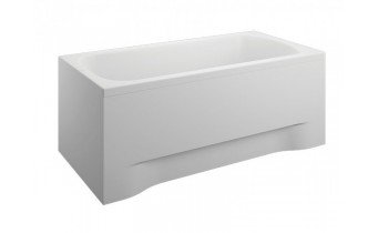 Акрилова пряма ванна Polimat Classic 130x70 + ніжки (00134)