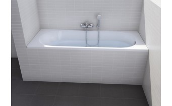 Акрилова ванна Roca Genova 150x70 см, пряма + ніжки (A248373000)