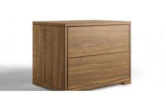 Тумба приліжкова WoodSoft Porto (push to open), вільха (TPorSh55v43g42V)
