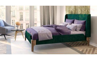 Двоспальне ліжко WoodSoft Milan / Мілан 160x190 (Mil160190)