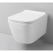 Підвісний унітаз ArtCeram A16 mini, matt white (ASV0050500)