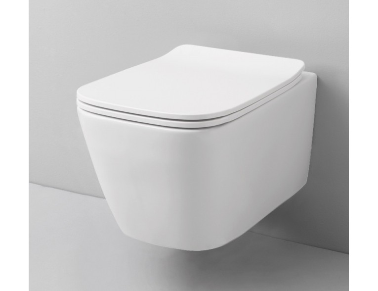 Підвісний унітаз ArtCeram A16 mini, matt white (ASV0050500)