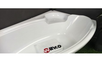Ванна акрилова Besco Finezja Nova 140x95 R, асиметрична (WAF-140-NP)