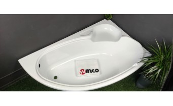 Ванна акрилова Besco Finezja Nova 140x95 R, асиметрична (WAF-140-NP)